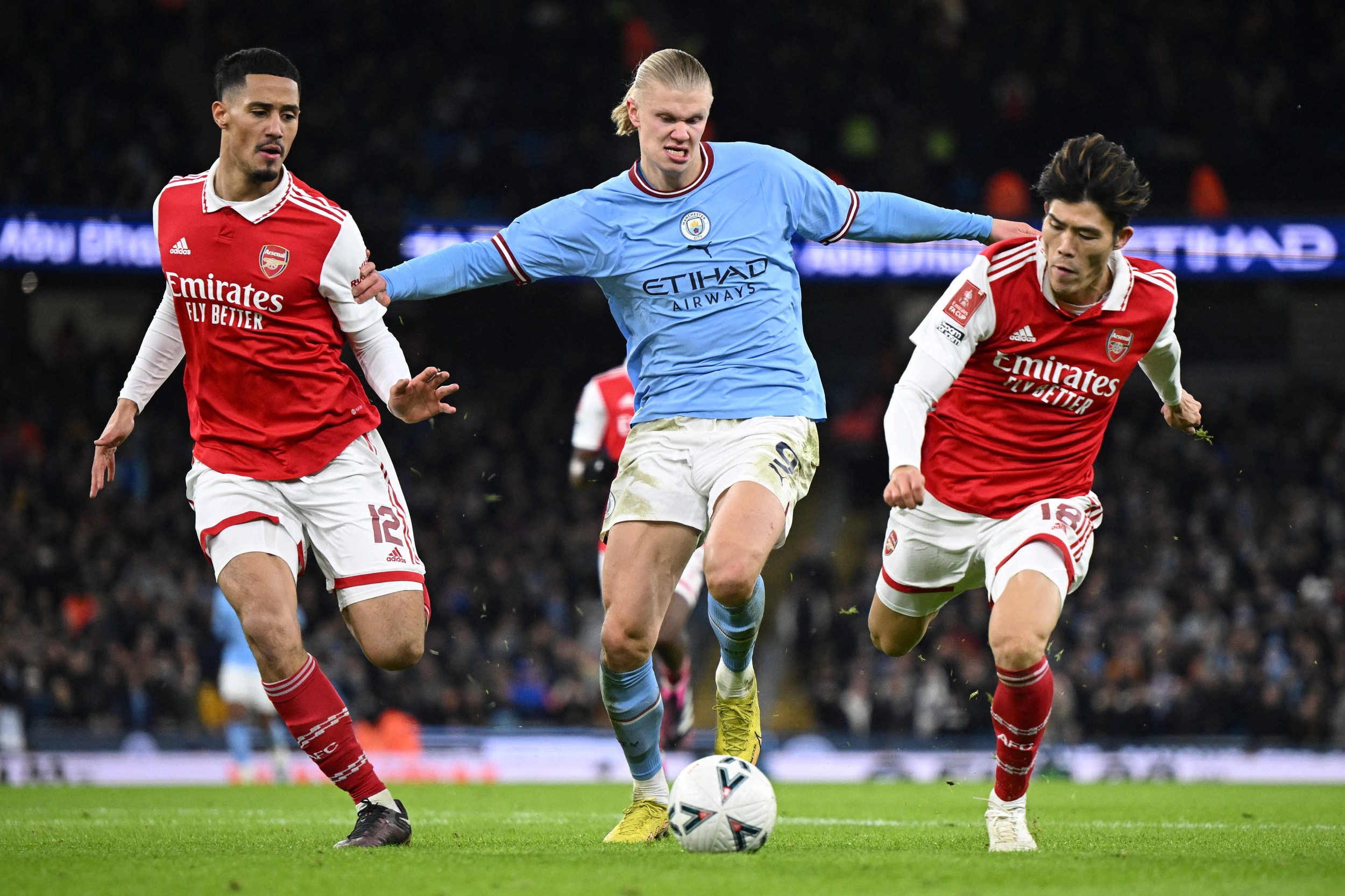 Đội hình Arsenal gặp Man City