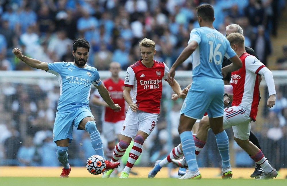 Đội hình Arsenal gặp Man City