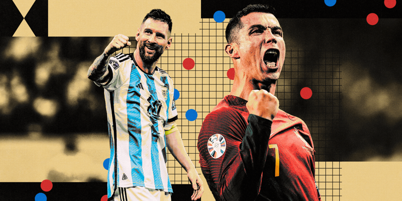 Tổng số bàn thắng của Messi và Ronaldo mới nhất