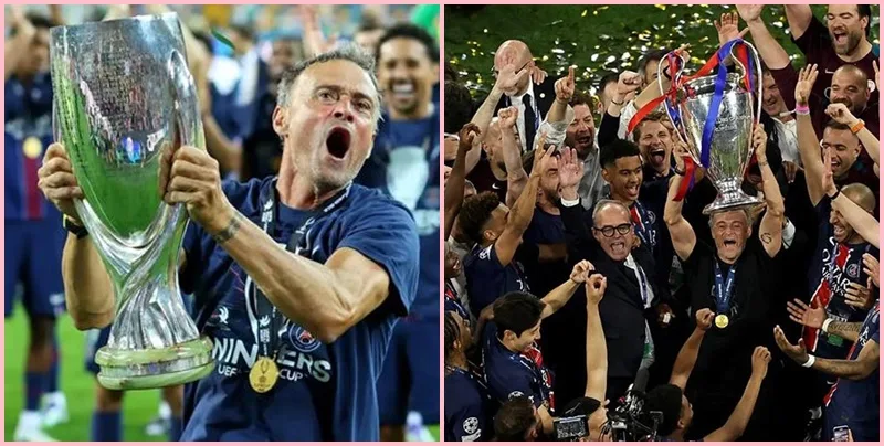Luis Enrique dẫn dắt đội nào và gặt hái những danh hiệu gì?